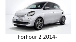 Navigatie android auto Smart ForFour gen 2 2014-