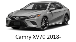 Navigatie android auto Toyota Camry XV70 2018-