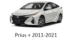 Navigatie android auto Toyota Prius + 2011-2021