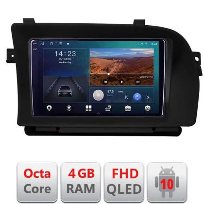 Navigatie S Klass w221 Android Ecran QLED octa core 4+64 carplay android auto kit-w221-ntg3+EDT-E309V3