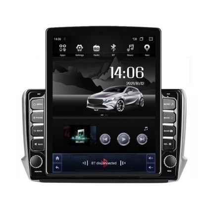 Navigatie Peugeot 208 2008 H-PSA ecran tip TESLA 9.7" cu Android Radio Bluetooth Internet GPS WIFI 4+32GB DSP 4G Octa