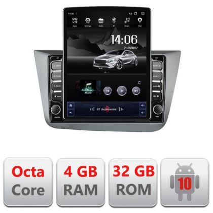 Navigatie Seat Leon 2005-2012 G-leon05 ecran tip TESLA 9.7" cu Android Radio Bluetooth Internet GPS WIFI 4+32GB DSP 4G