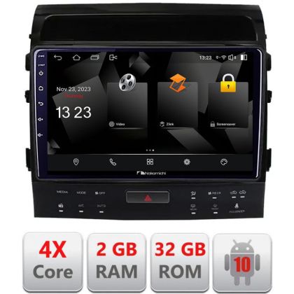 Navigatie Toyota Landcruiser 200 V8 2007-2015 cu navi si 360 Android Ecran 720P Quad Core 2+32 carplay android auto