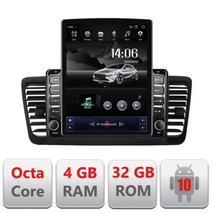 Navigatie Subaru Outback Legacy G-SU02 ecran tip TESLA 9.7" cu Android Radio Bluetooth Internet GPS WIFI 4+32GB DSP 4G