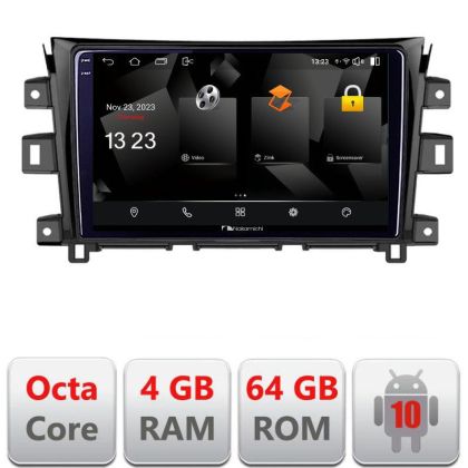 Navigatie NIssan Navara 2017- 5510-NAVARA17 Android Octa Core 720p 4+64 DSP 360 camera carplay android auto