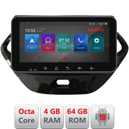 Navigatie Ford KA 2015-2020 Android radio gps internet Octa Core 4+64 LTE ecran de 10.33' wide KIT-ka+EDT-E511-pro