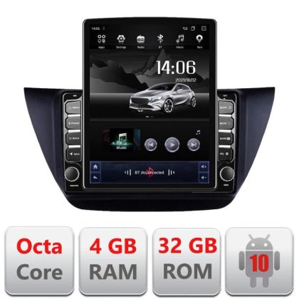 Navigatie Mitubishi Lancer 2001-2007 G-lancer07 ecran tip TESLA 9.7" cu Android Radio Bluetooth Internet GPS WIFI 4+32