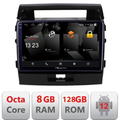 Navigatie Toyota LandCruiser 2008-2015 5960Pro-381 Android Octa Core Qualcomm 2K Qled 8+128 DTS DSP 360 4G Optical