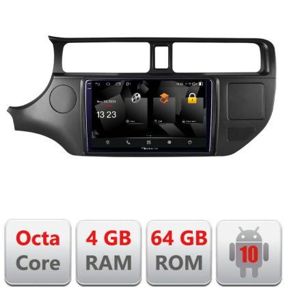 Navigatie Kia Rio 2011-2014 5510-rio-11 Android Octa Core 720p 4+64 DSP 360 camera carplay android auto