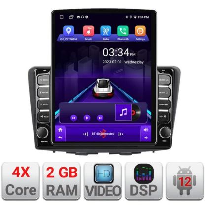 Navigatie Suzuki Baleno K-baleno ecran tip TESLA 9.7" cu Android Radio Bluetooth Internet GPS WIFI 2+32 DSP Quad Core