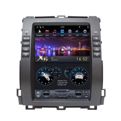 Navigatie Toyota Land Cruiser Prado J120 2002-2009 EDT-T456-6Core cu Android GPS Bluetooth Radio Internet procesor Six