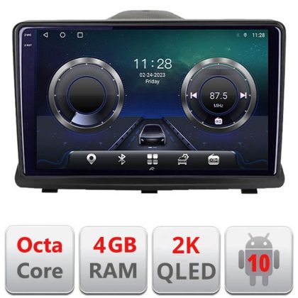 Navigatie Opel Antara C-019 Android Octa Core Ecran 2K QLED GPS 4G 4+32GB 360 KIT-019+EDT-E409-2K