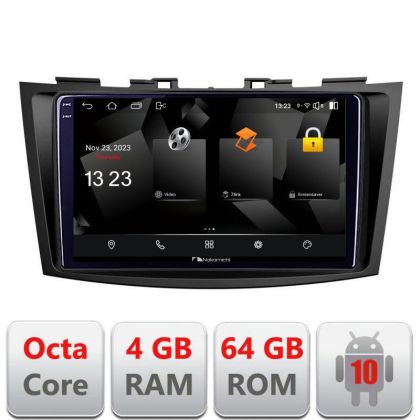 Navigatie Suzuki Swift 2010-2017 5510-179 Android Octa Core 720p 4+64 DSP 360 camera carplay android auto