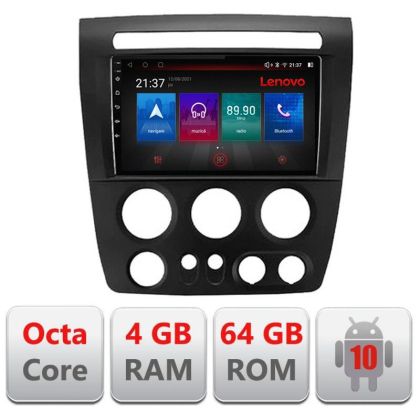 Navigatie Hummer H3 Android radio gps internet Octa Core 4+64 LTE Kit-h3+EDT-E509-PRO