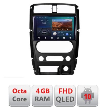 Navigatie Jimny 2007-2016 B-JIMNY07 Android Ecran QLED octa core 4+64 carplay android auto KIT-Jimny07+EDT-E309V3