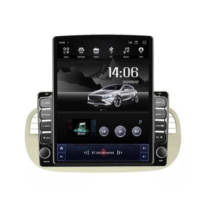 Navigatie Fiat 500 intre anii 2007-2015 Android radio gps internet Lenovo Octa Core 4+64 LTE Kit-fiat500+EDT-E709