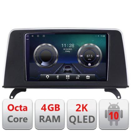 Navigatie BMW X5 X6 2007-2009 CCC Android Octa Core Ecran 2K QLED GPS 4G 4+32GB 360 KIT-x5-ccc+EDT-E409-2K