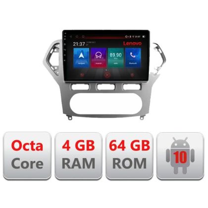 Navigatie Ford Mondeo 2006-2010 E-MONDEO-AC Octa Core cu Android Radio Bluetooth Internet GPS WIFI DSP 4+64GB 4G