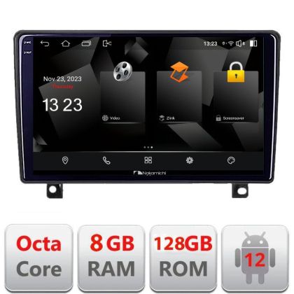 Navigatie Opel Astra H 2006-2015 Android Octa Core Qualcomm 2K Qled 8+128 DTS DSP 360 4G Optical