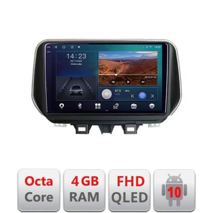 Navigatie HHyundai Tucson 2019 Quad Core B-1135 Android Ecran QLED octa core 4+64 carplay android auto KIT-1135+EDT-E309V3