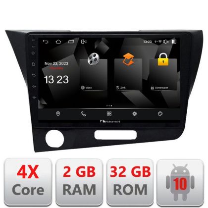 Navigatie Honda CR-Z 2006-2013 Android radio gps internet quad core 2+32 carplay android auto