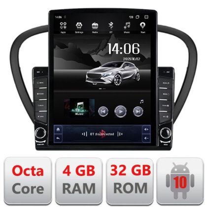 Navigatie Peugeot 607 Android radio gps internet Octa Core 4+64 LTE Kit-607+EDT-E709