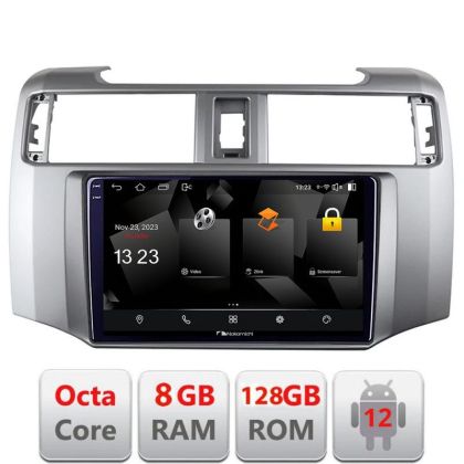 Navigatie Toyota 4runner 2009-2019 Android radio gps internet octa core 8+128 carplay android auto