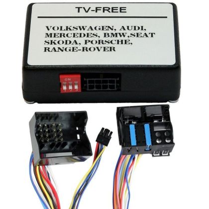 TF-NTG2 interfata modul activare / deblocare video in miscare Mercedes NTG 2 2.5 4 4.5