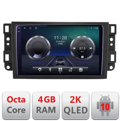 Navigatie Chevrolet Captiva C-020 Android Octa Core Ecran 2K QLED GPS 4G 4+32GB 360 KIT-020+EDT-E409-2K