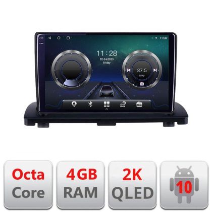 Navigatie Volvo XC90 C-173 Android Octa Core Ecran 2K QLED GPS 4G 4+32GB 360 KIT-173+EDT-E409-2K