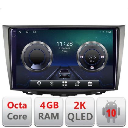 Navigatie Suzuki Kizashi 2009-2015 C-kizashi Android Octa Core Ecran 2K QLED GPS 4G 4+32GB 360 KIT-kizashi+EDT-E409-2K