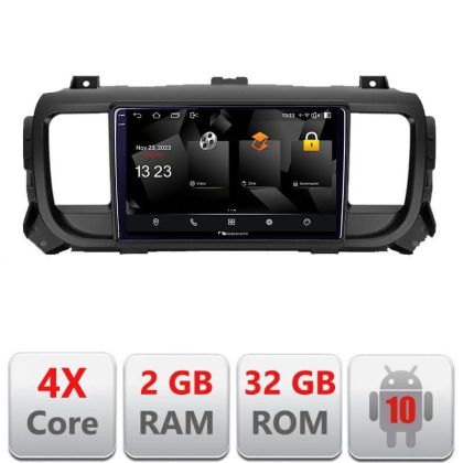 Navigatie Citroen Jumpy Toyota Proace Peugeot Traveller 5230-jumpy16 Android Ecran 720P Quad Core 2+32 carplay android auto v3