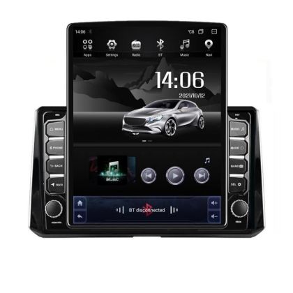 Navigatie Toyota Corolla dupa 2020 H-388 ecran tip TESLA 9.7" cu Android Radio Bluetooth Internet GPS WIFI 4+32GB DSP