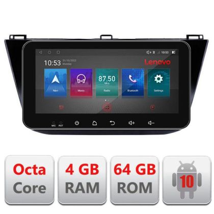 Navigatie VW Tiguan 2016- I-5883 4+64 ecran 10.33" Android Waze USB Navigatie Internet Youtube Radio