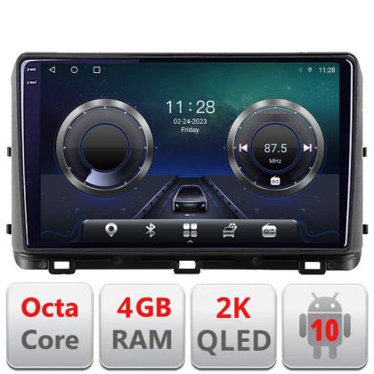 Navigatie Kia Ceed 2020-  Android Octa Core Ecran 2K QLED GPS 4G 4+32GB 360 kit-ceed20+EDT-E409-2K