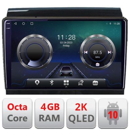 Navigatie Fiat Ducato Citroen Jumper Peugeot Expert 2006-2018 variante radio cd sau navigatie de fabrica Android Octa Core Ecran 2K QLED GPS 4G 4+32GB 360 KIT-ducato-high+EDT-E409-2K