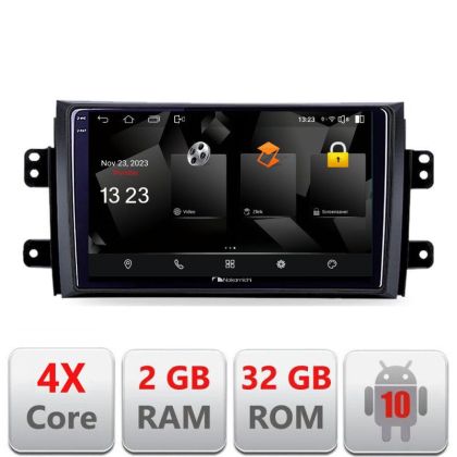 Navigatie Suzuki SX4 2006-2013 5230-124 Android Ecran 720P Quad Core 2+32 carplay android auto