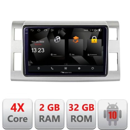 Navigatie Toyota Estima intre anii 2006-2013  Android Ecran 720P Quad Core 2+32 carplay android auto
