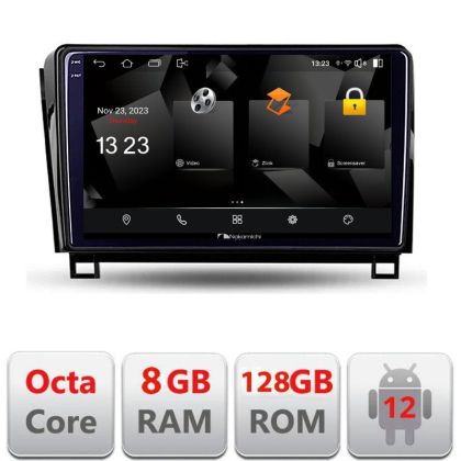 Navigatie Toyota Tundra 2007-2013 Android Octa Core Qualcomm 2K Qled 8+128 DTS DSP 360 4G Optical