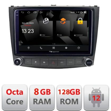 Navigatie Lexus IS 2005-2011 5960Pro- IS Android Octa Core Qualcomm 2K Qled 8+128 DTS DSP 360 4G Optical