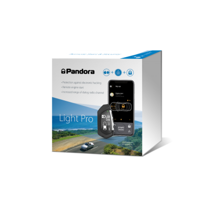 Pandora Light PRO V2 alarma auto cu Bluetooth si telecomada OLED 868Mhz