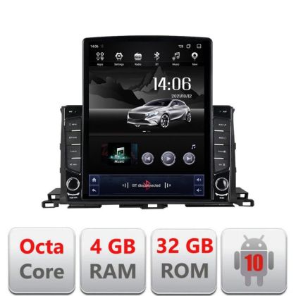 Navigatie Toyota Highlander 2013-2018 Android radio gps internet Octa Core 4+64 LTE KIT-highlander13+EDT-E710