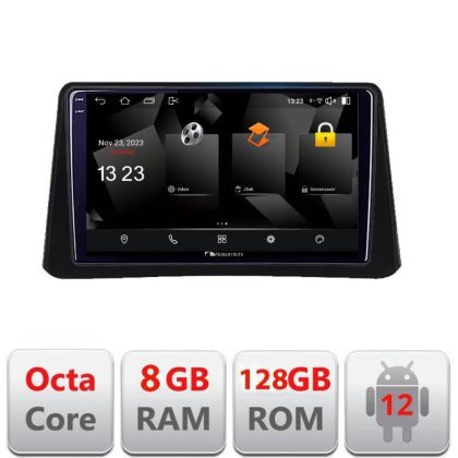 Navigatie Opel Mokka 2012-2016 5960Pro-MOKKA1 Android Octa Core Qualcomm 2K Qled 8+128 DTS DSP 360 4G Optical v1