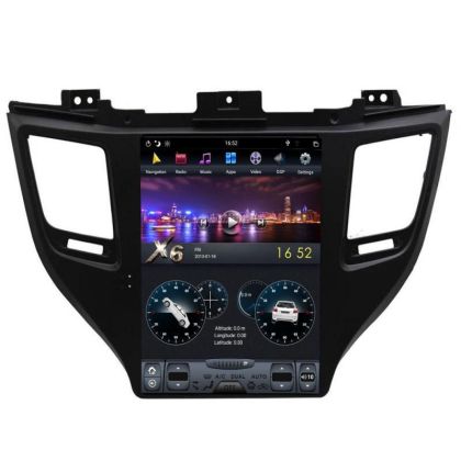 Navigatie Hyundai New Tucson EDT-T546 cu Android GPS Bluetooth Radio Internet procesor Six Core si ecran tip Tesla