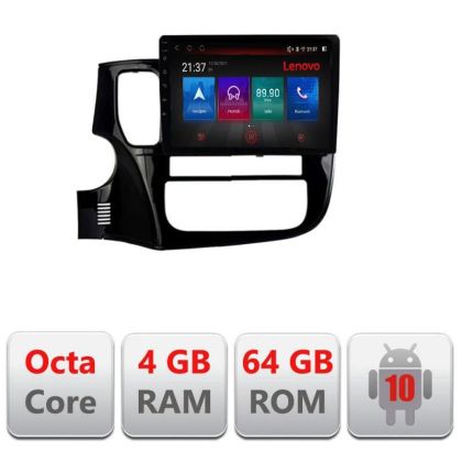 Navigatie Mitsubishi Outlander 2014- E-1230 Octa Core cu Android Radio Bluetooth Internet GPS WIFI DSP 4+64GB 4G