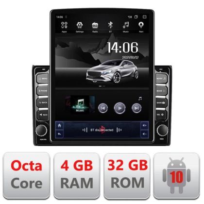 Navigatie Audi A4 B6 G-050 ecran tip TESLA 9.7" cu Android Radio Bluetooth Internet GPS WIFI 4+32GB DSP 4G Octa Core v1