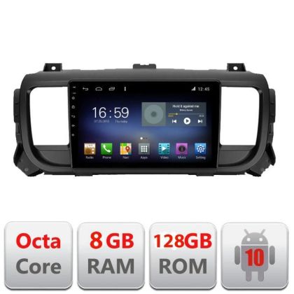 Navigatie Citroen Jumpy Toyota Proace Peugeot Traveller F-jumpy16 Octa Core cu Android Radio Bluetooth Internet GPS WI v1