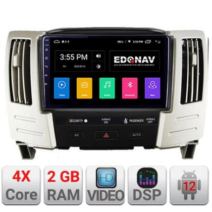 Navigatie Lexus RX300 2003-2008 Android radio gps internet 2+32 Kit-RX300+EDT-E209v2