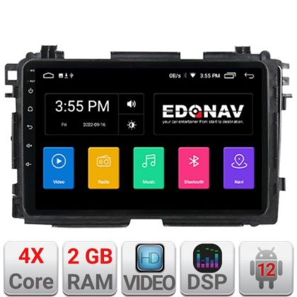 Navigatie Honda HR-V 2013-2018 Android radio gps internet 2+32 Kit-hr-v+EDT-E209v2