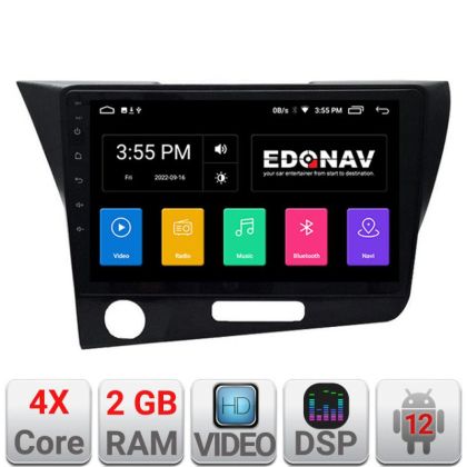 Navigatie Honda CR-Z 2006-2013 Android radio gps internet 2+32 Kit-crz+EDT-E209v2